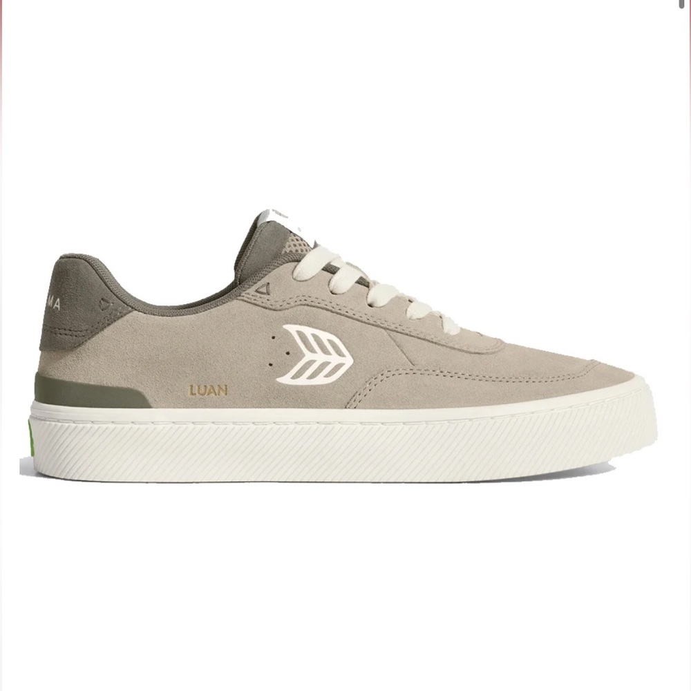 Carina Plaza Taupe / Ivory Suede Sneakers *NEW WITH TAGS*